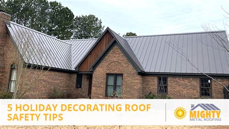 Roof Safety Tips Holiday Decorating Roof Safety Tips