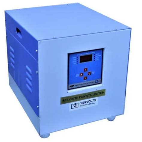 Automatic Variac Type Servo Stabilizer V V At Rs