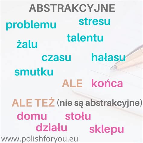 Dopełniacz Genitive case Step 1 Polish For You