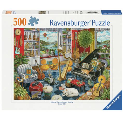 Ravensburger The Music Room Puzzle 500pcs Puzzles Canada