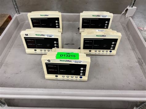 Welch Allyn Vital Sign Monitors Lot Of Approximately Units