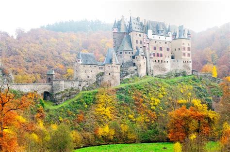 Burg Eltz One Of The Most Beautiful Castles Of Europe Germany Stock