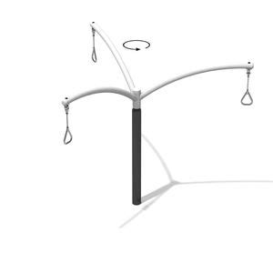 Galvanised Steel Swing ROTO SOLANO 2 2 Inter System Playground