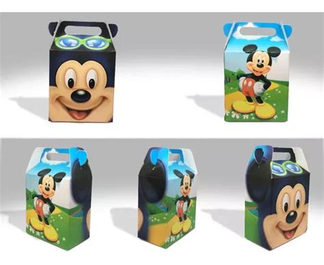 Cajas Para Dulces Mickey Mouse Fiestas Cumplea Os Env O Gratis