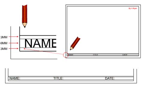 Drawing a Border and Title Block