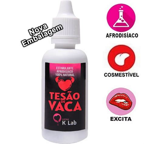 Tesão De Vaca K lab 15ml Excitante Feminino Gotas