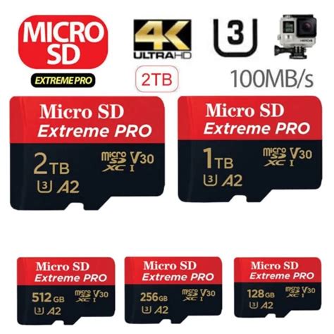 SD KARTE 128GB 256GB 512GB 1TB 2TB Speicherkarte Karte Card Memory ...