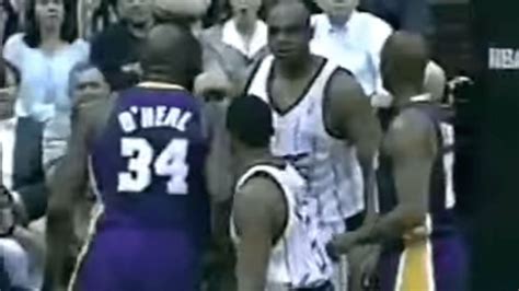 Charles Barkley And Shaq Fight