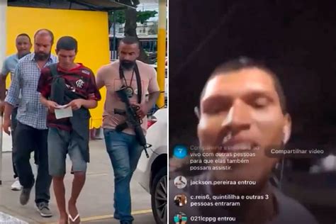 Homem Que Furtou Celular E Debochou Da V Tima Em Live Se Entrega E