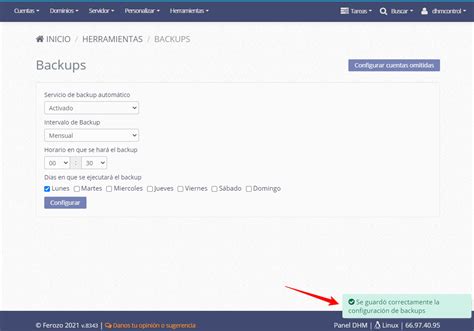 Crear Copias De Seguridad Autom Ticas En Ferozo Dhm Cloud Server