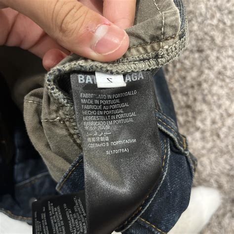 Balenciaga Mud Wash Denim From Last Years Depop