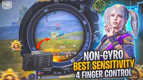 3 2 BEST NON GYRO SENSITIVITY CODE 4 FINGER CONTROL SETTINGS