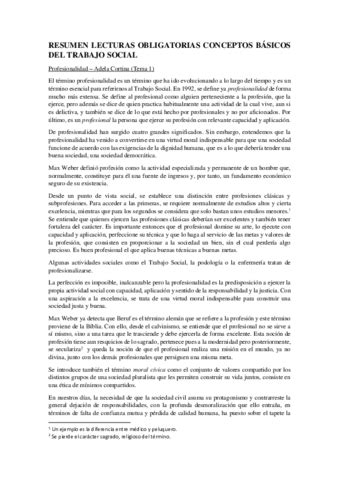 Bloque I Resumen Lecturas Obligatorias Pdf