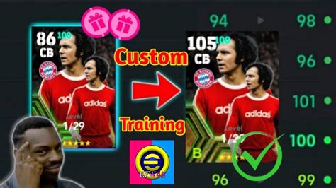 How To Train F Beckenbauer In Efootball Mobile Beckenbauer Max