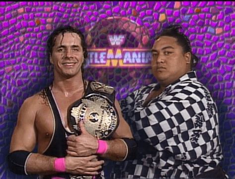 Bret Hart vs. Yokozuna Wrestlemania 9 : r/WWEMatchGraphics