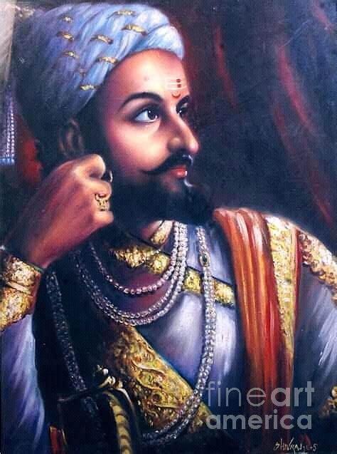 Chhatrapati Shivaji Maharaj Painting by Shivraj Jagtap - Pixels