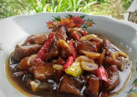 iwak telang tenggiri iwak karing panyamannya