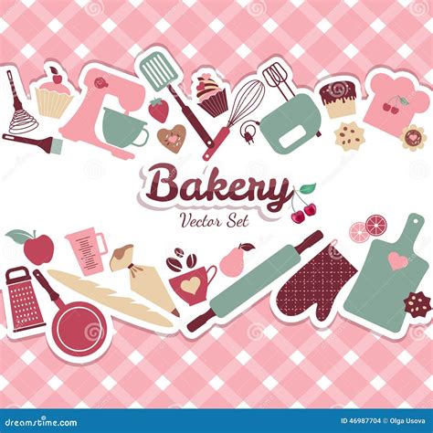 Bakery and sweet stock vector. Illustration of abstract - 46987704