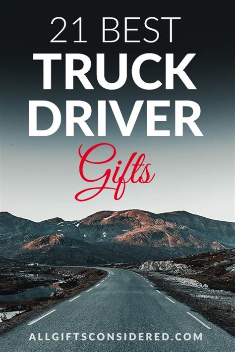 21 Best Truck Driver Gifts [Practical, Yet Surprising] » All Gifts ...