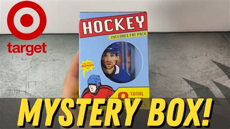 Unboxing New Hockey Card Mystery Box From Target Hunting For Hits On