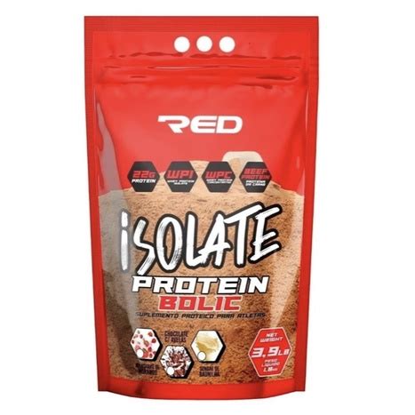 Isolate Protein Bolic 1 8kg Red Series Shopee Brasil