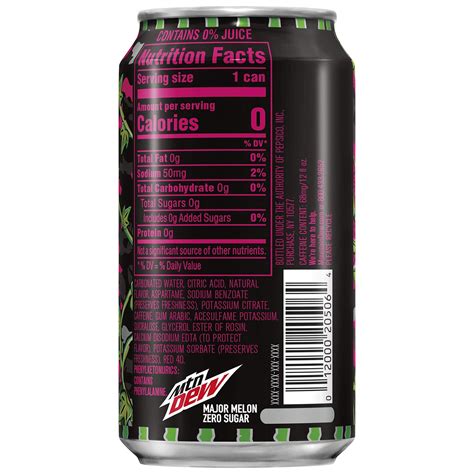 The Ingredients in Hard Mountain Dew