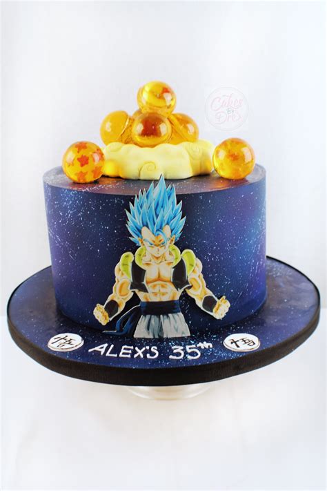 Goku Birthday Cake