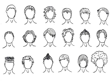 Boy Hair Drawing Boy Hair Drawing How To Draw Hair Cartoon Hair