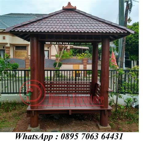 Gazebo Kayu Kelapa Murah Dinara Furniture Dinara Furniture Jepara