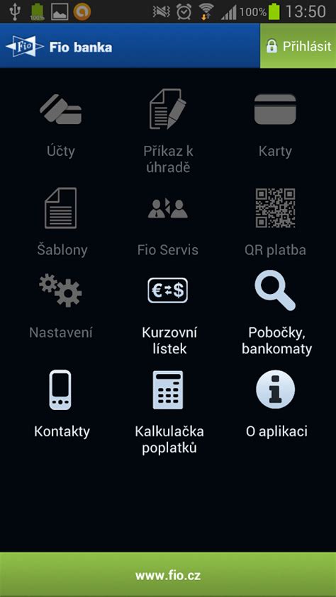 Bankové aplikácie Fio banka Smartbanking MojAndroid sk