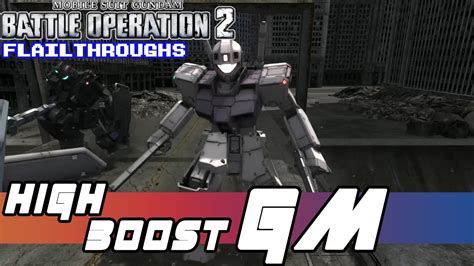 Gundam Battle Operation Rgm Gb High Boost Gm Finally Brings