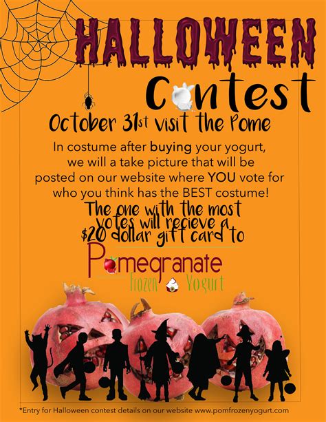 Halloween Costume Contest Flyer Template