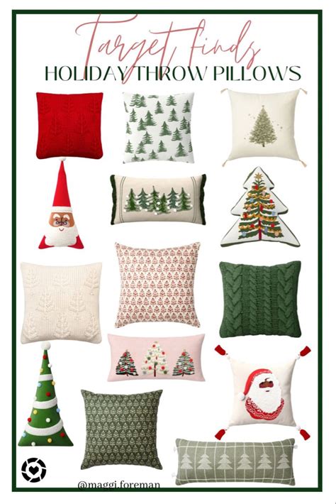 Target holiday throw pillows | Holiday throw pillow, Throw pillows ...