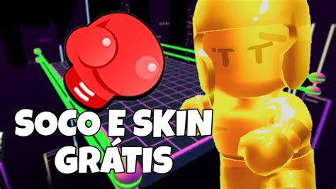 Como RESGATAR Skin e Soco GRÁTIS no Stumble Guys de PlayStation YouTube