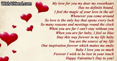 Valentine Poems for Her