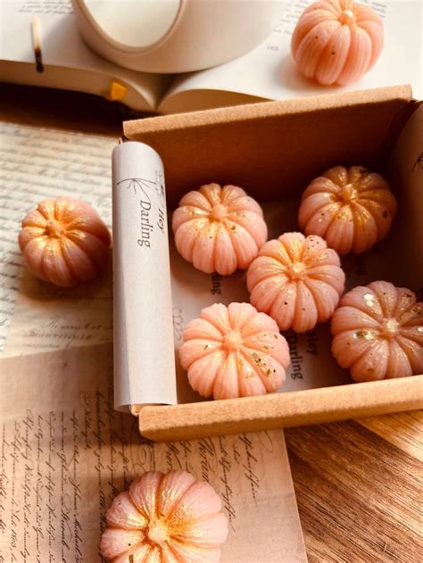 Pumpkin Spice Soy Wax Melt Pumpkins Autumn Candle Diy Candles