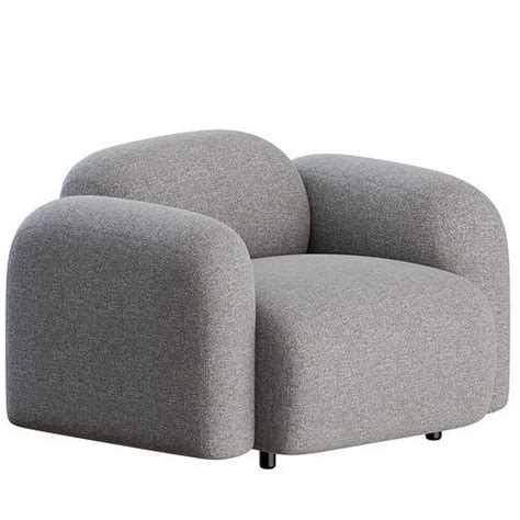 Swell Armchair By Normann Copenhagen D Model Cgtrader