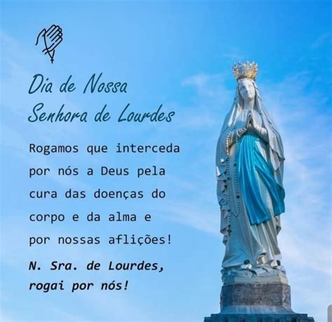 Ora O E Novena Nossa Senhora De Lourdes Pela Cura Dos Enfermos