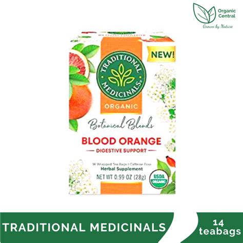 Traditional Medicinals Organic Blood Orange Tea 14 Teabags Lazada PH