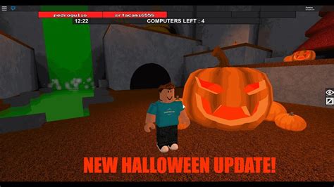 NEW HALLOWEEN UPDATE IN ROBLOX FLEE THE FACILITY YouTube