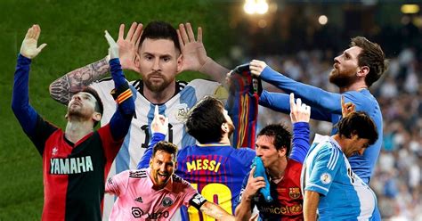 Cumple De Messi Los 37 Mejores Festejos De Gol Del 10 NO PUBLICAR