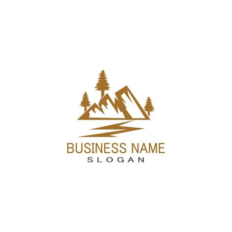 Premium Vector Mountain Logo Business Template Vector