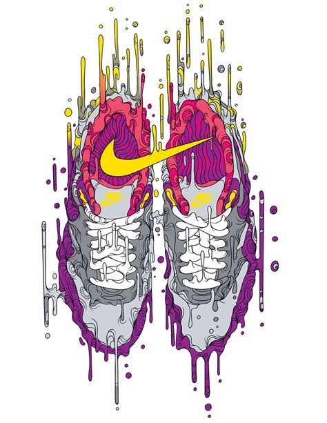 NIKE Illustrations Nike Art Nike Illustration Pop Art