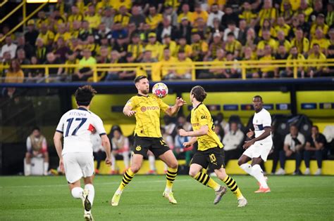 Dortmund PSG Louverture du score de Niclas Füllkrug C1 Demies