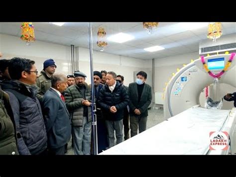 LG Ladakh Dr BD Mishra Inaugrated 160 Slice CT Scan Machine At