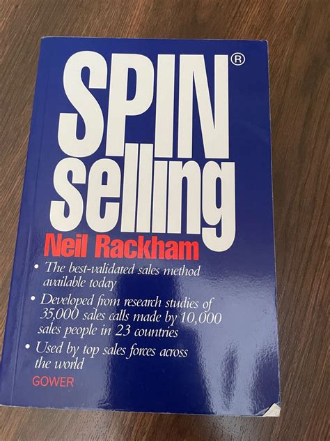 Spin Selling By Neil Rackham Hobbies Toys Books Magazines