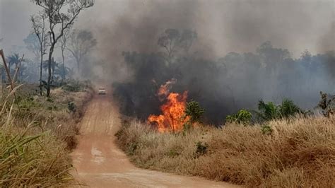 El fuego arrasa parte de la Amazonía boliviana