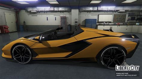 Download Lamborghini Sian Roadster for GTA 5