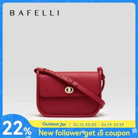 Bafelli Women S New Trend Leather Saddle Bags Fashion Style