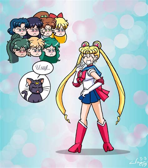 Redraw Commission Sailor Moon By